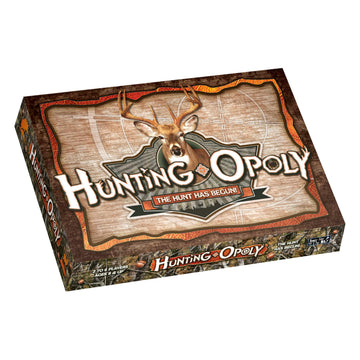 Late for The Sky Hunting-Opoly Board Game - Hunting Strategy Family Property Trading Game for 2-6 Players, Ages 8+, Tokens, Cabins & Lodges