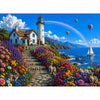 Ocean Lighthouse Puzzles for Adults 500 Pieces, Letter on The Back