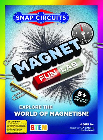 Snap Circuits Magnet Fun Lab | STEM Toy | Boys and Girls Science | 8+ Years