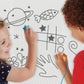 Fisher-Price Doodle Pro Slim - Blue, portable magnetic drawing tablet for mess-free art play for preschool kids ages 3 and up