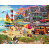 White Mountain 1000 Piece Jigsaw Puzzle Ocean Lighthouse, Summer Holiday