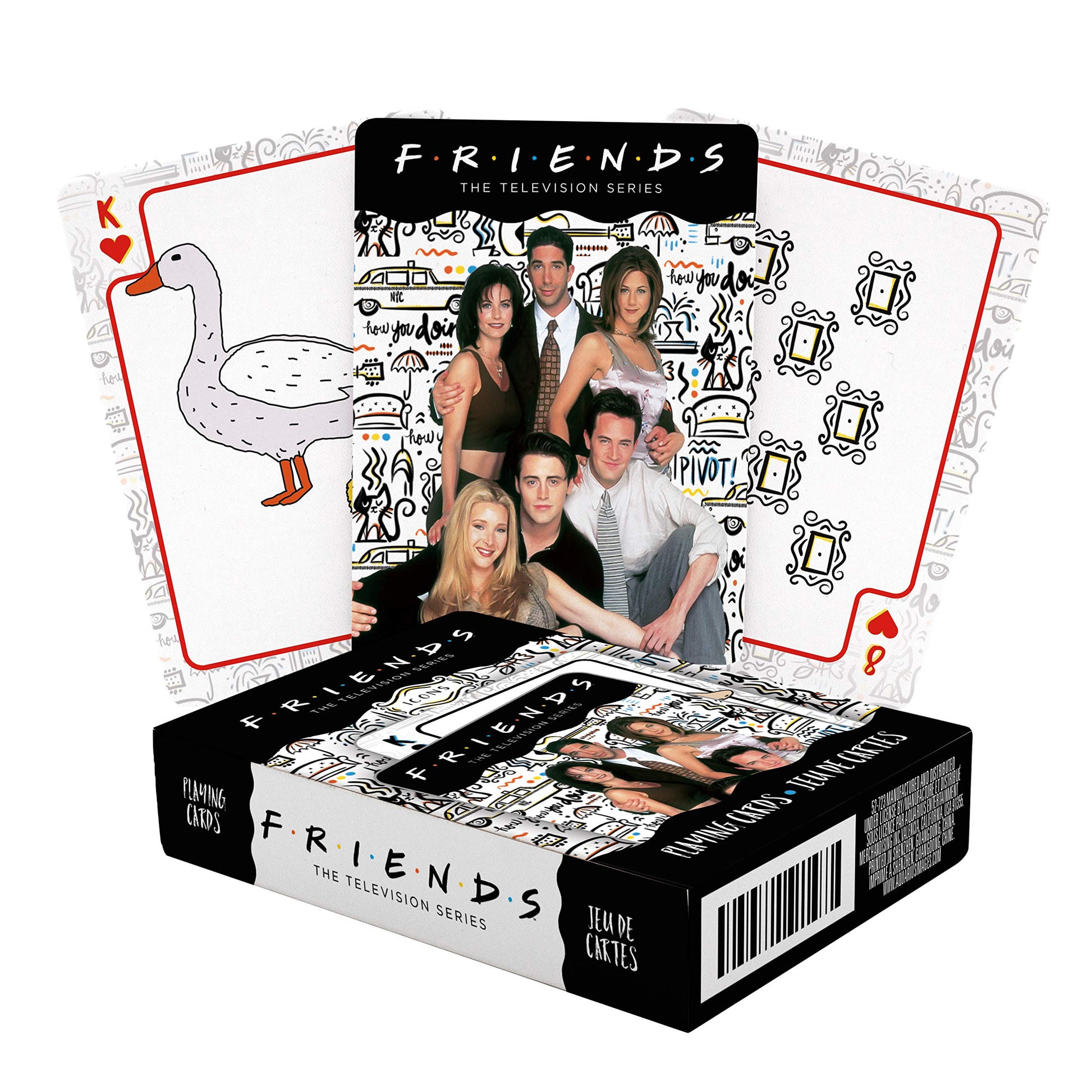 AQUARIUS Friends Icons Playing Cards