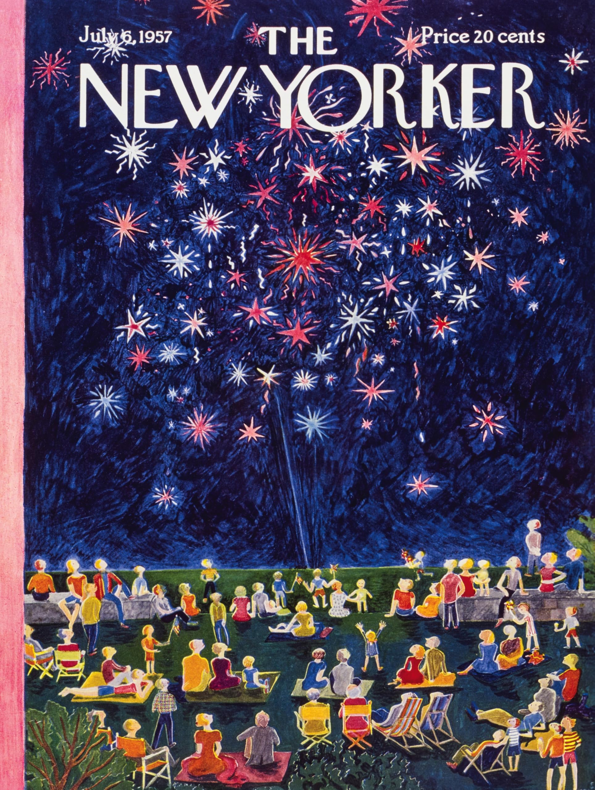 New York Puzzle Company - New Yorker Grand Finale - 1000 Piece Jigsaw Puzzle for Adults by Ilonka Karasz