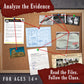 Death by Chef's Knife Case Files Detective Game with Evidence, Ages 14+