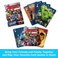 AQUARIUS Marvel Avengers Comics Playing Cards, 3",Multi-colored