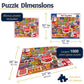 White Mountain 1000 Piece Jigsaw Puzzle Nostalgic Restaurant, Out to Lunch