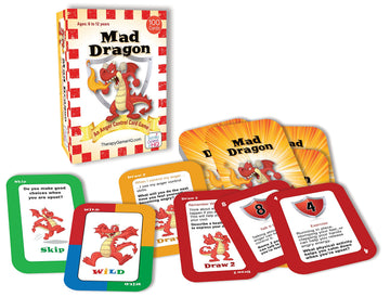 Mad Dragon - an Anger Control Card Game for Kids Aged 6 to 12