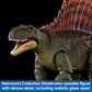 Mattel Jurassic World Dominion Hammond Collection Dinosaur Action Figure, Dimetrodon Dino Toy with Articulation & Large Jaw, 7.6-inch