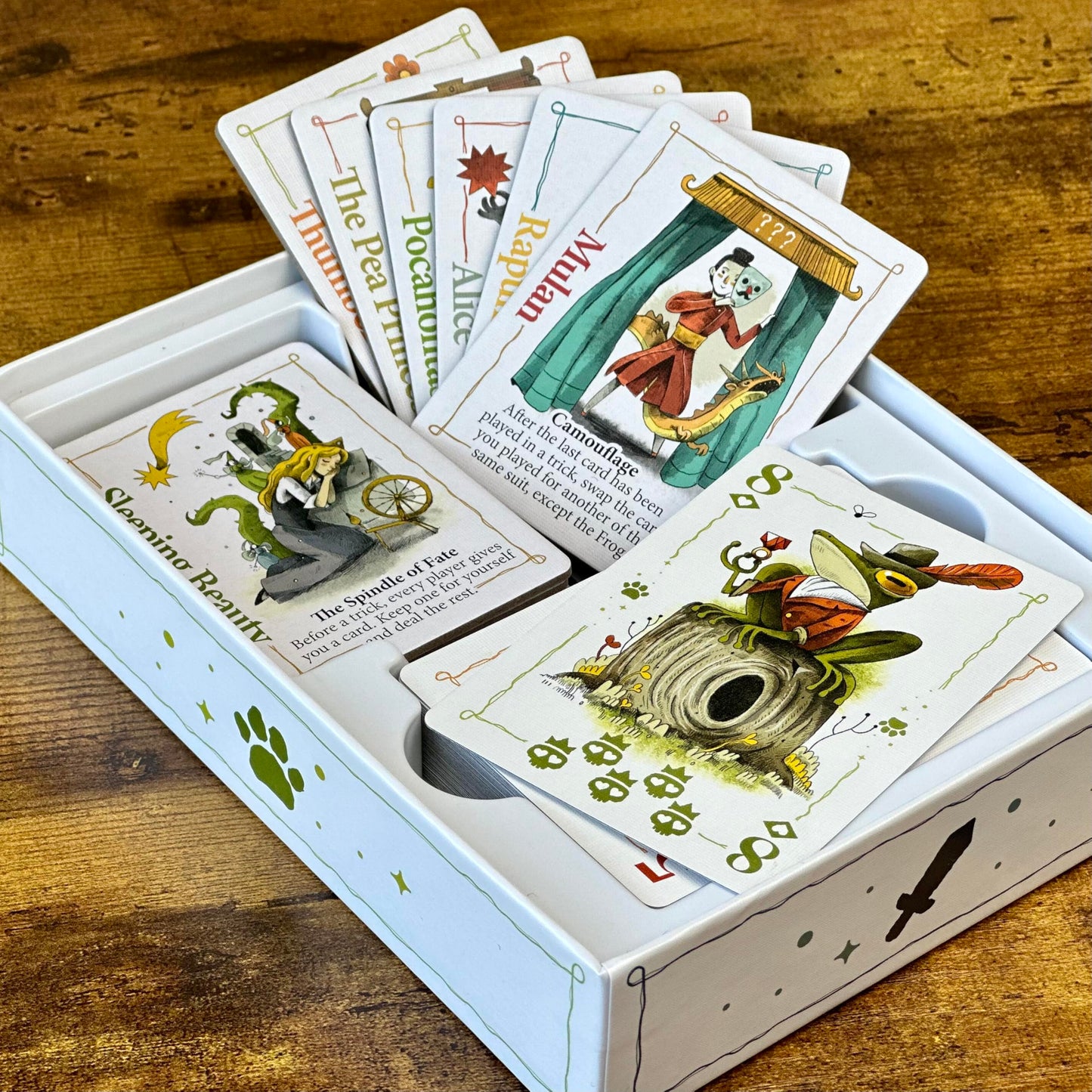 Bezier Games Rebel Princess Deluxe Edition Game Trick Taking Card Game with Unique Princess Powers and Dynamic Round Rules | Strategic Fantasy Party