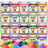 Toyssio Sand for Sand Art [ 20 Colors: 15 lbs ] Colored Sands Bulk, Delightful Sands Art Fun for Crafts, Parties, Children, Nice Colorful Fun Sandy