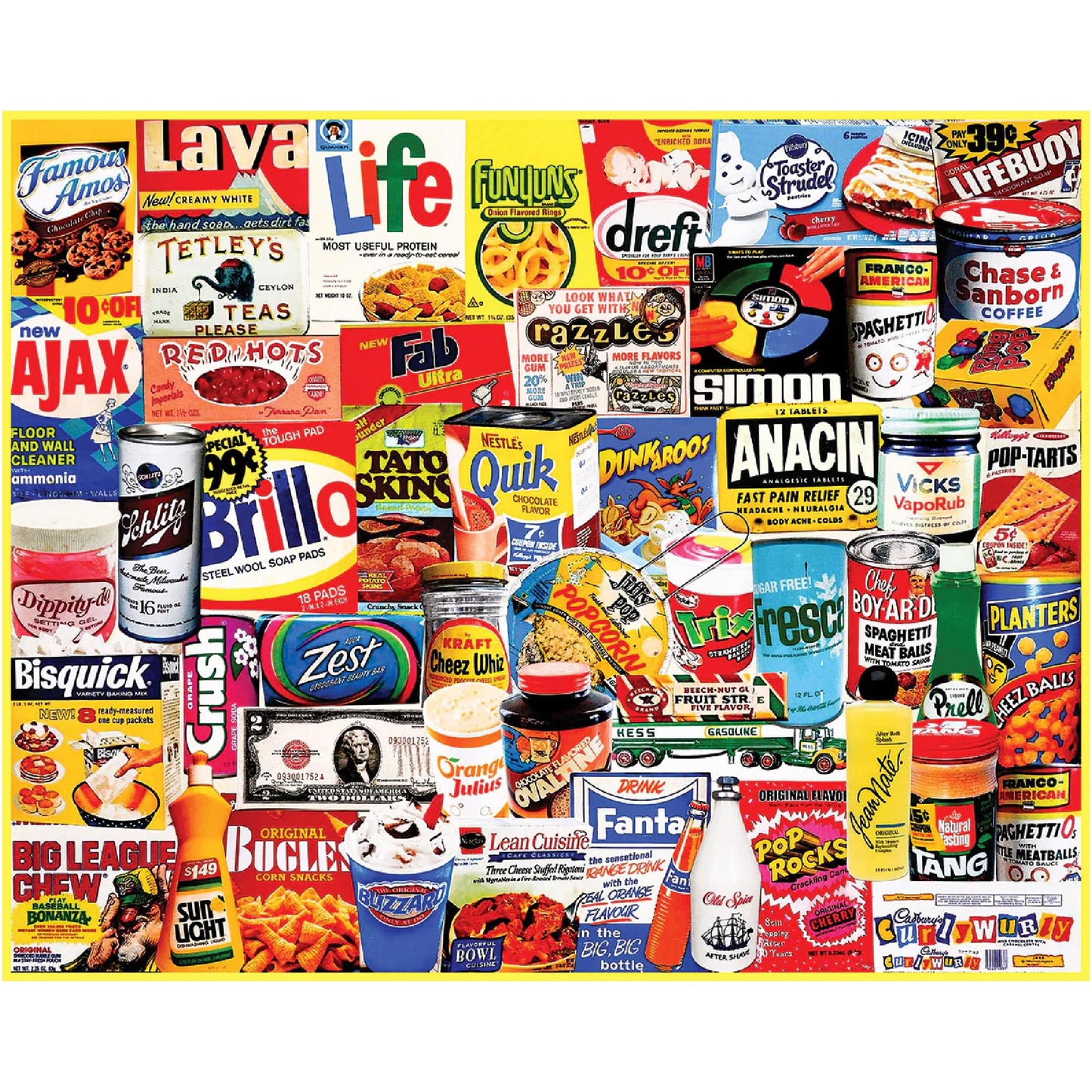 White Mountain 300 Piece Jigsaw Puzzle Funny Retro, They Still Make that?