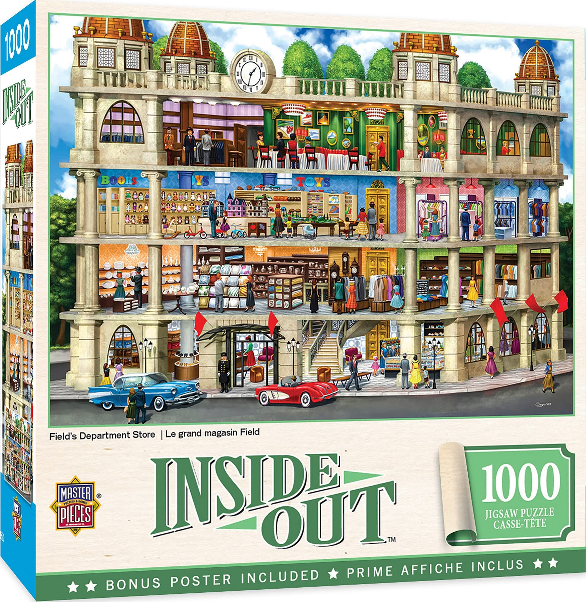 MasterPieces 1000 Piece Jigsaw Puzzle For Adults, Family, Or Youth - Fields Department Store - 19.25"x26.75"