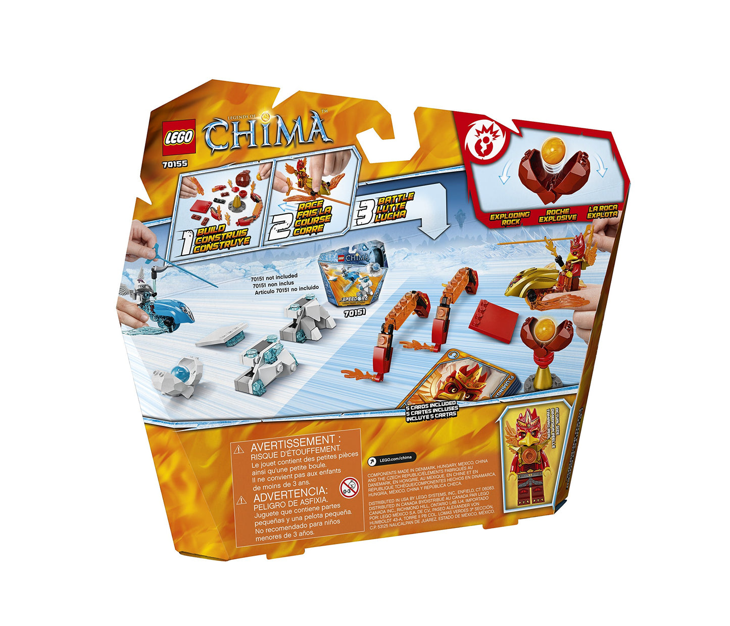 LEGO Chima 70155 Inferno Pit Building Toy