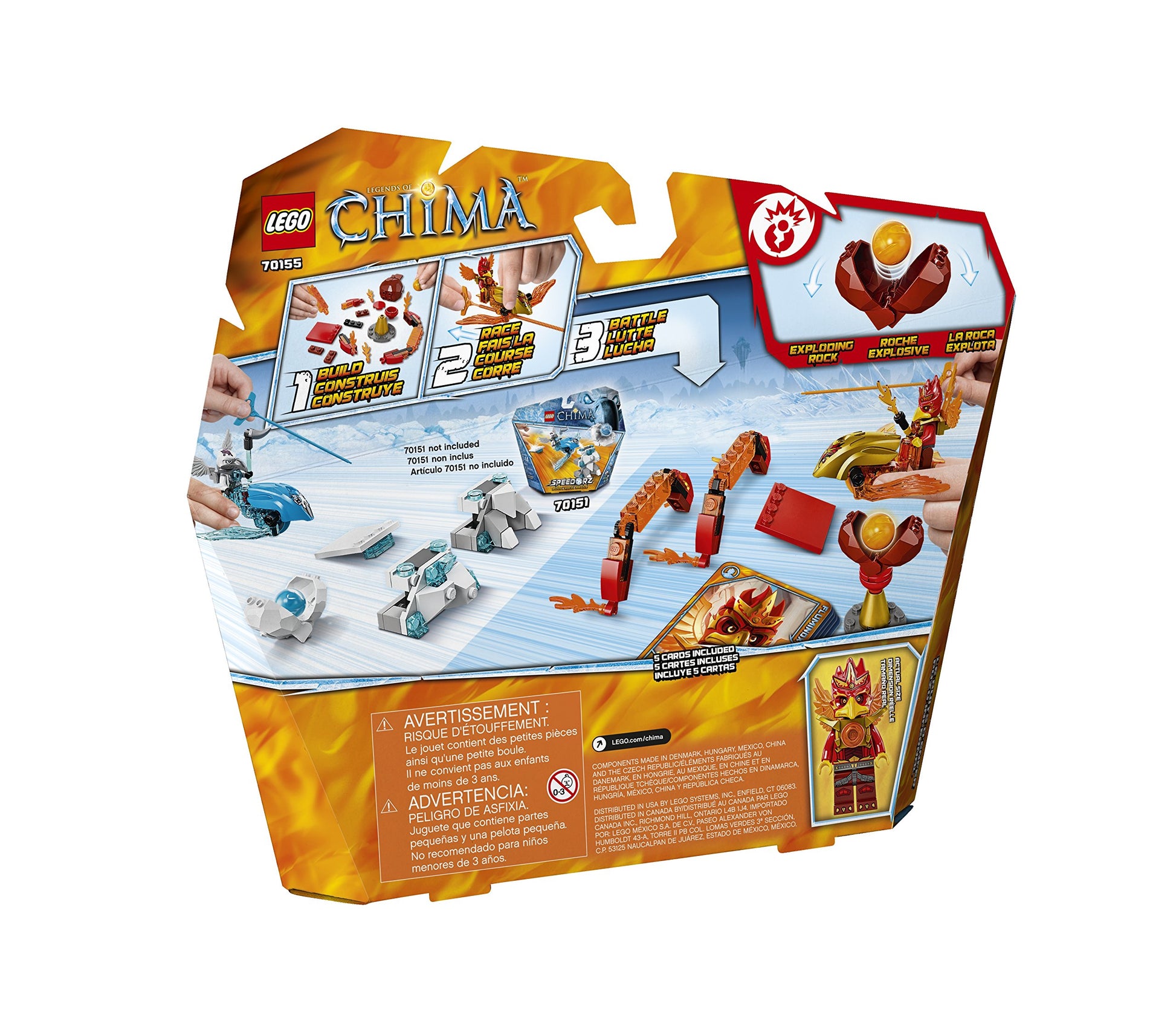 LEGO Chima 70155 Inferno Pit Building Toy