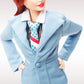 Barbie Signature David Bowie Doll (11.5-in, Red Hair) Posable, Wearing Blue Suit, with Doll Stand and Certificate of Authenticity, Gift for Collectors