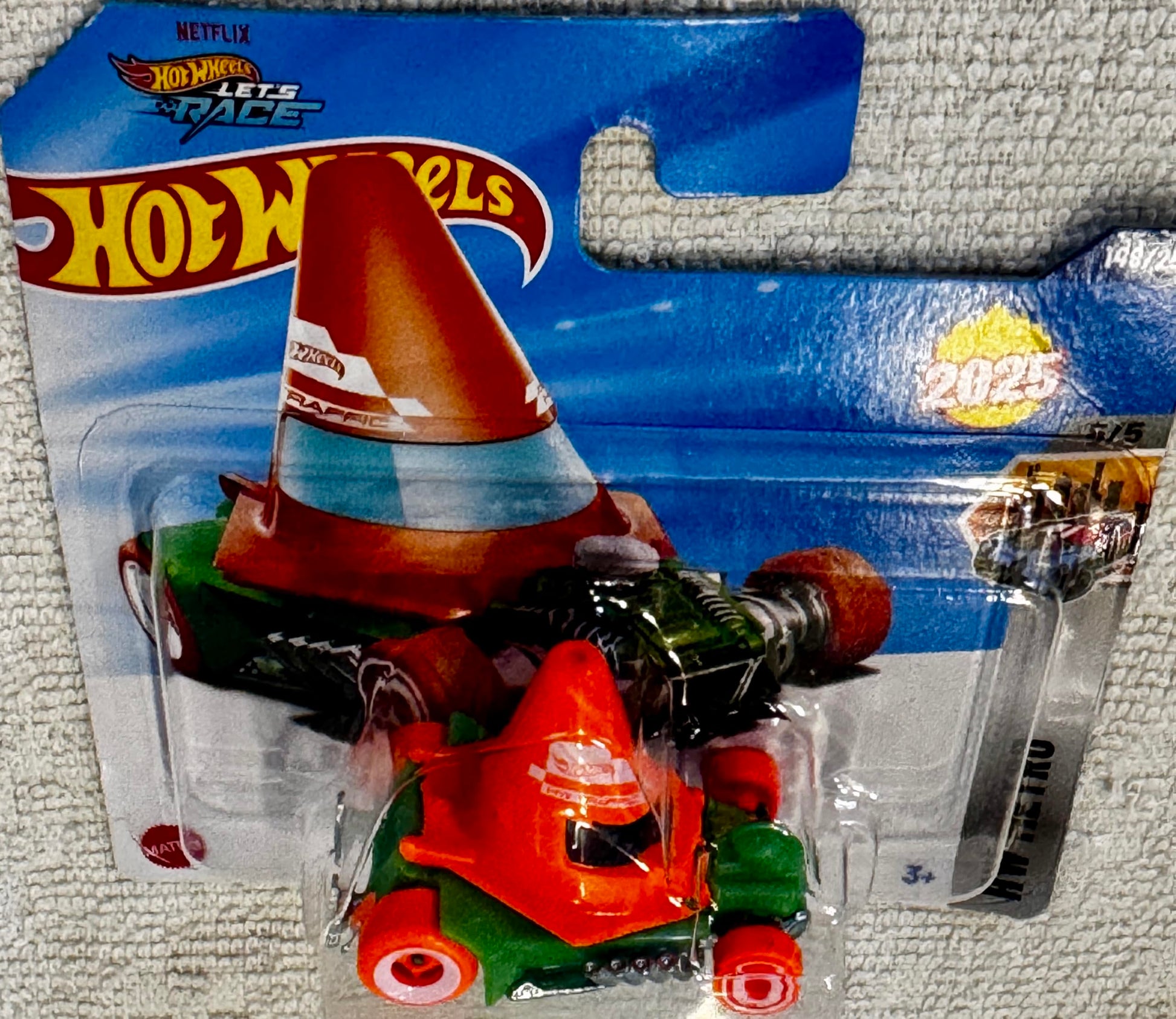 Hot Wheels Cone Shaker, HW Metro 5/5 [Green/Orange] 148/250