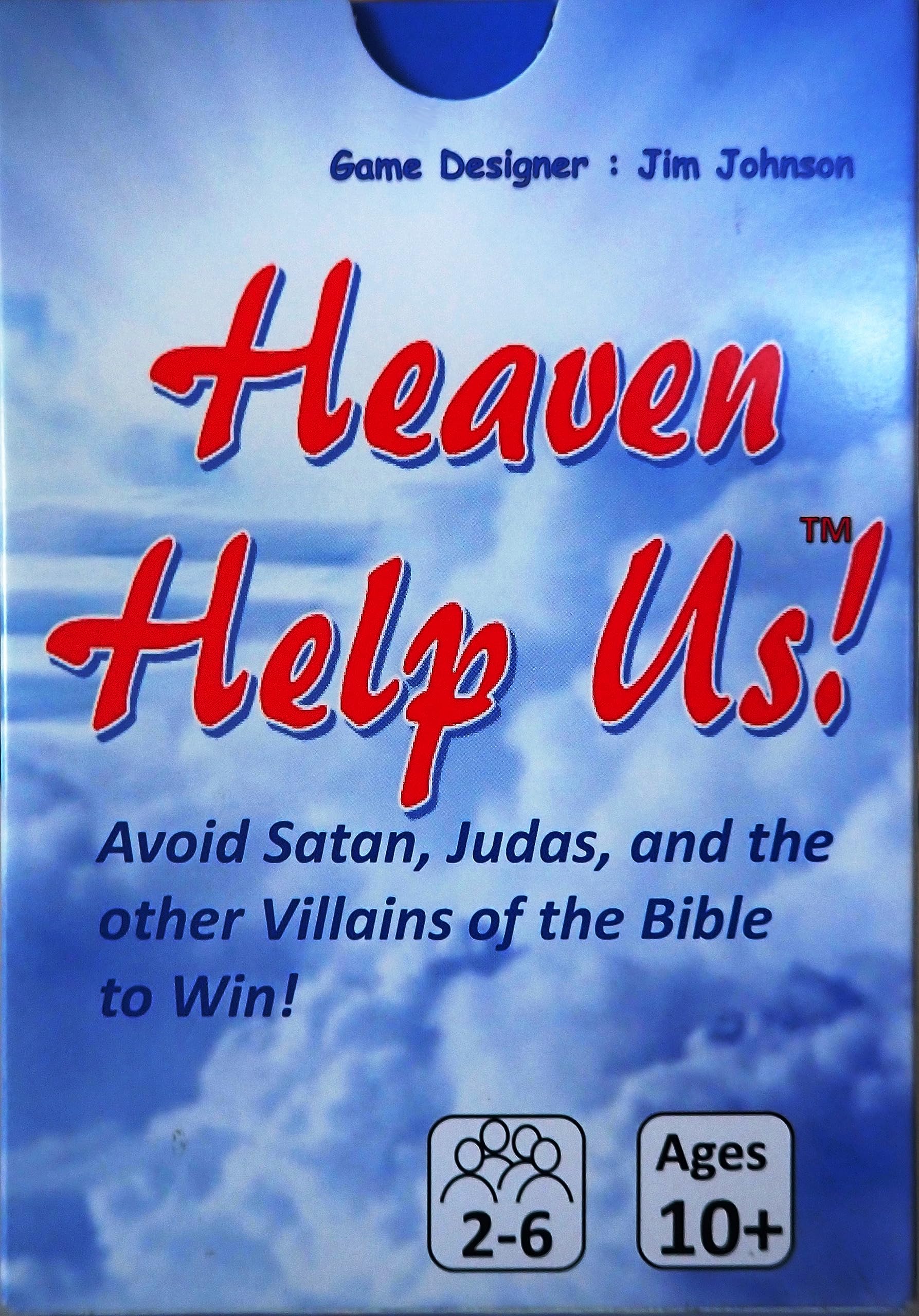 8th Kid Games - Heaven Help Us! Family Game with Bible Theme - Fun, Competitive, and Educational. Ages 10+, Teens, Adults