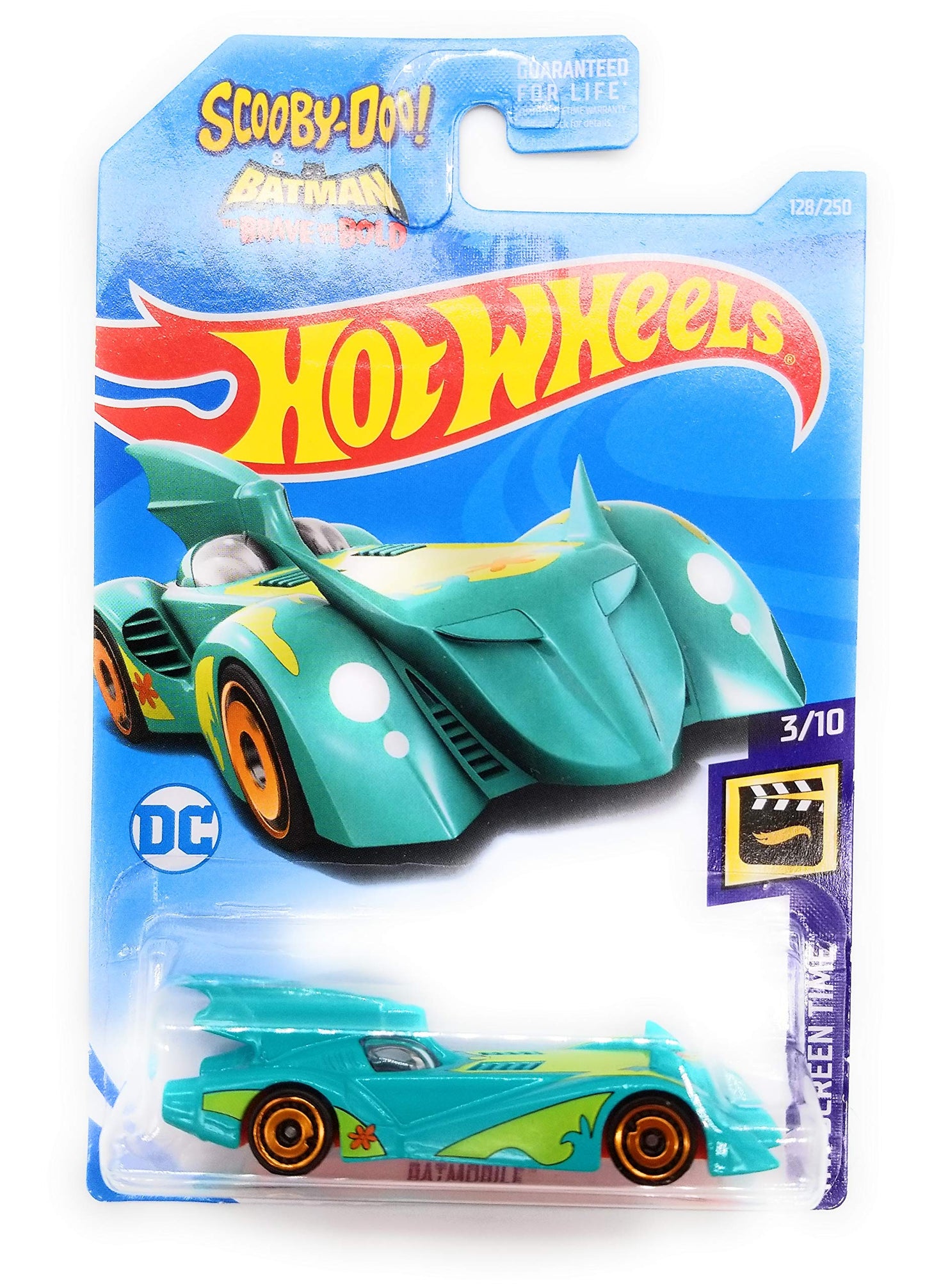 Hot Wheels 2019 HW Screen Time Scooby Doo! and Batman: Brave and the Bold Batmobile 128/250