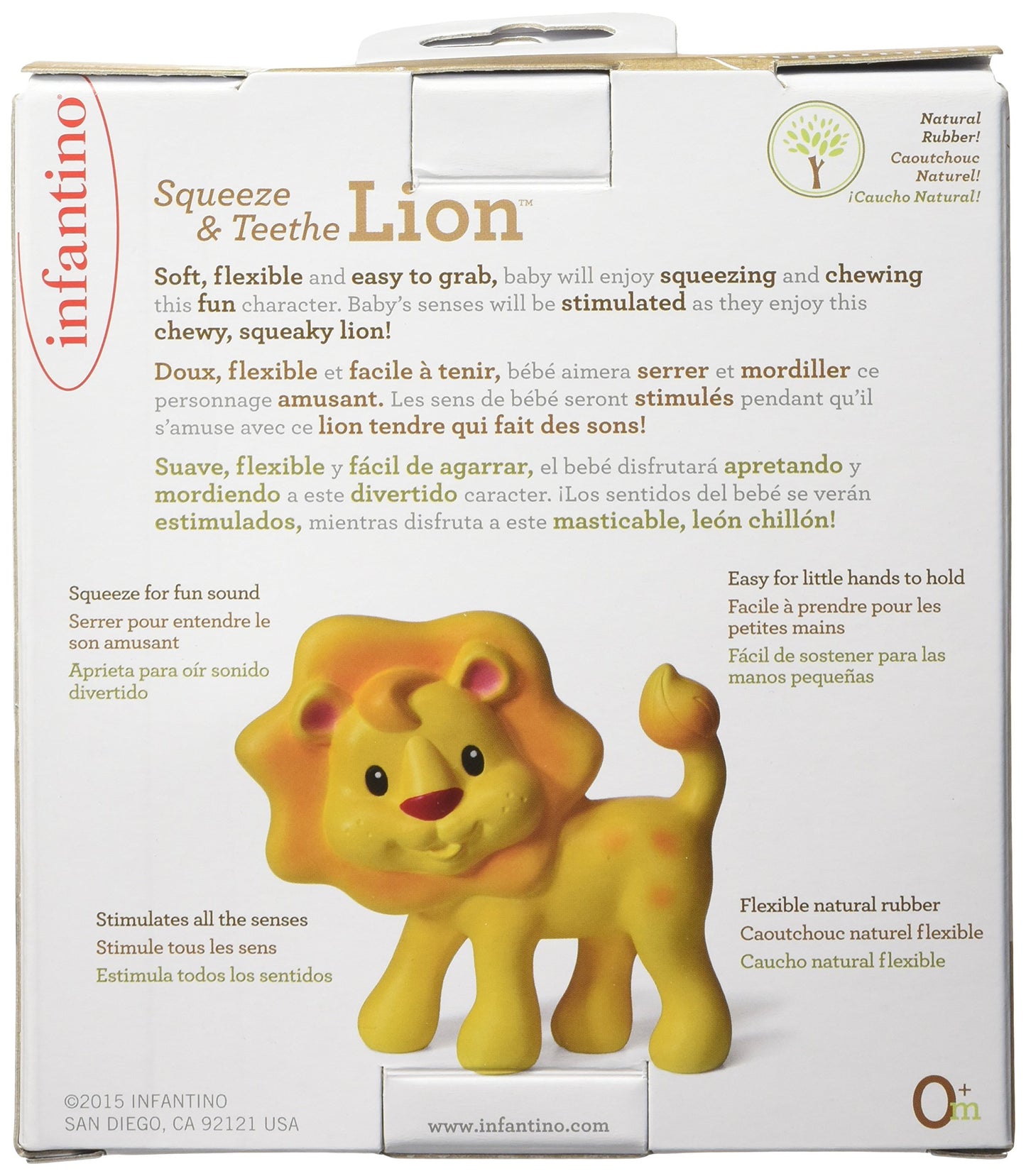 Infantino Squeeze and Teethe, Lion