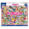 White Mountain 1000 Piece Jigsaw Puzzle Midcentury Americana, The 1950s