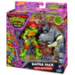 Teenage Mutant Ninja Turtles Mutant Mayhem Mutation Station Raphael vs Rocksteady Action Figure Battle Pack, 2-Pack