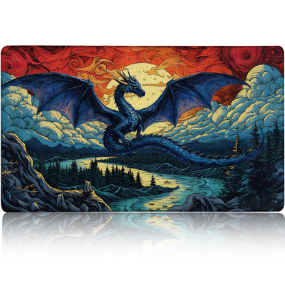 MTG Playmat TCG Card Game Mat Magic The Gathering Play Mat 24x14 Inch
