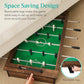 Best Choice Products 40in Tabletop Foosball Table, Compact Mini Arcade Table Hand Soccer for Kids and Adults, Home, Game Room w/ 2 Balls - Dark Wood
