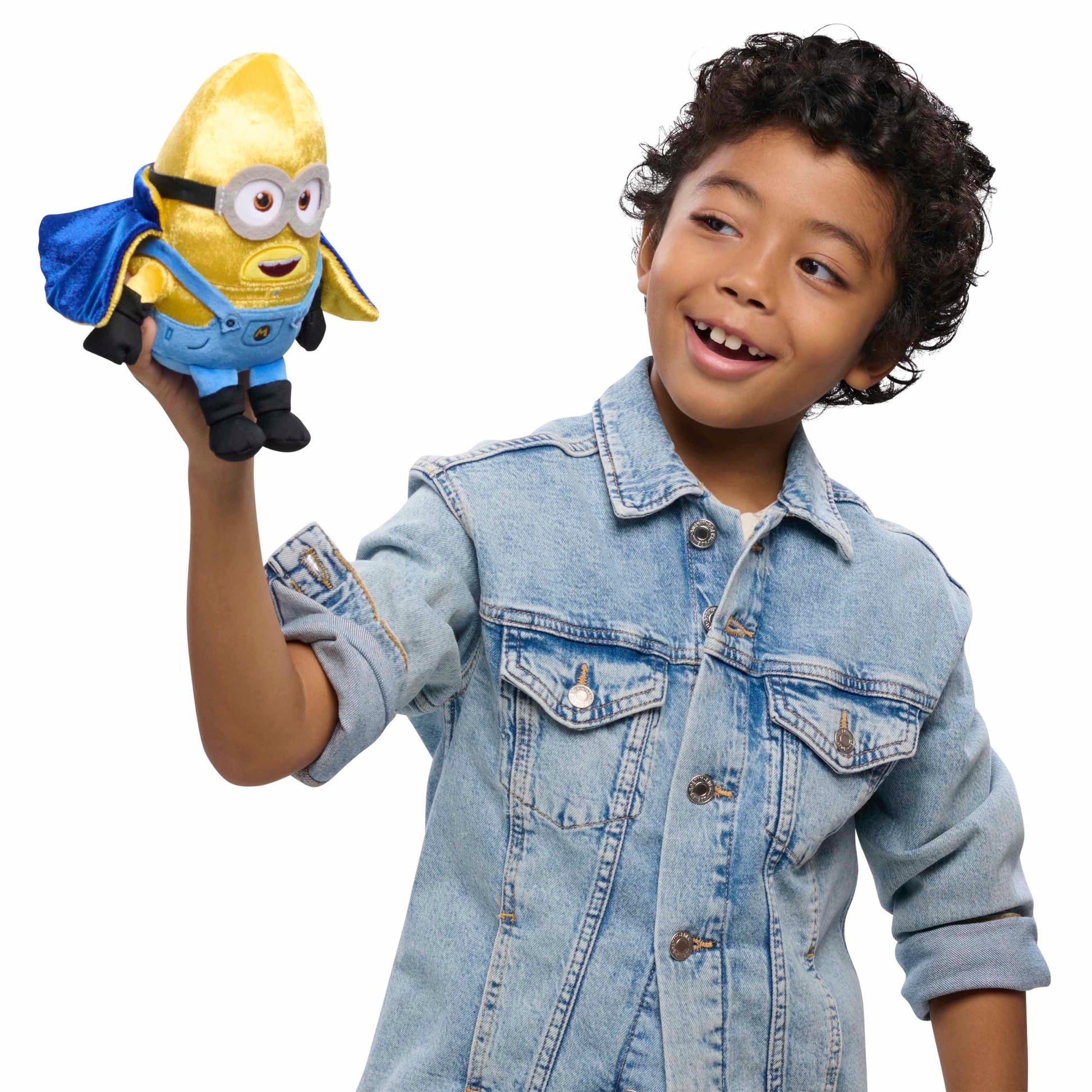 Illumination Minions Despicable Me 4 Squooshy Plush Mega Gus, Kids Toys for Ages 3 Up by Just Play