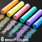 JOYIN 24 PCS Washable Sidewalk Chalks Set Non-Toxic Jumbo Chalk for Schools, Outdoor Art Play, Paint on Chalkboard, Blackboard and Playground (6