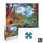 1000 Piece Puzzle for Adults Cameron Gray Landscape Photographer Colorful Camping Jigsaw 27x20