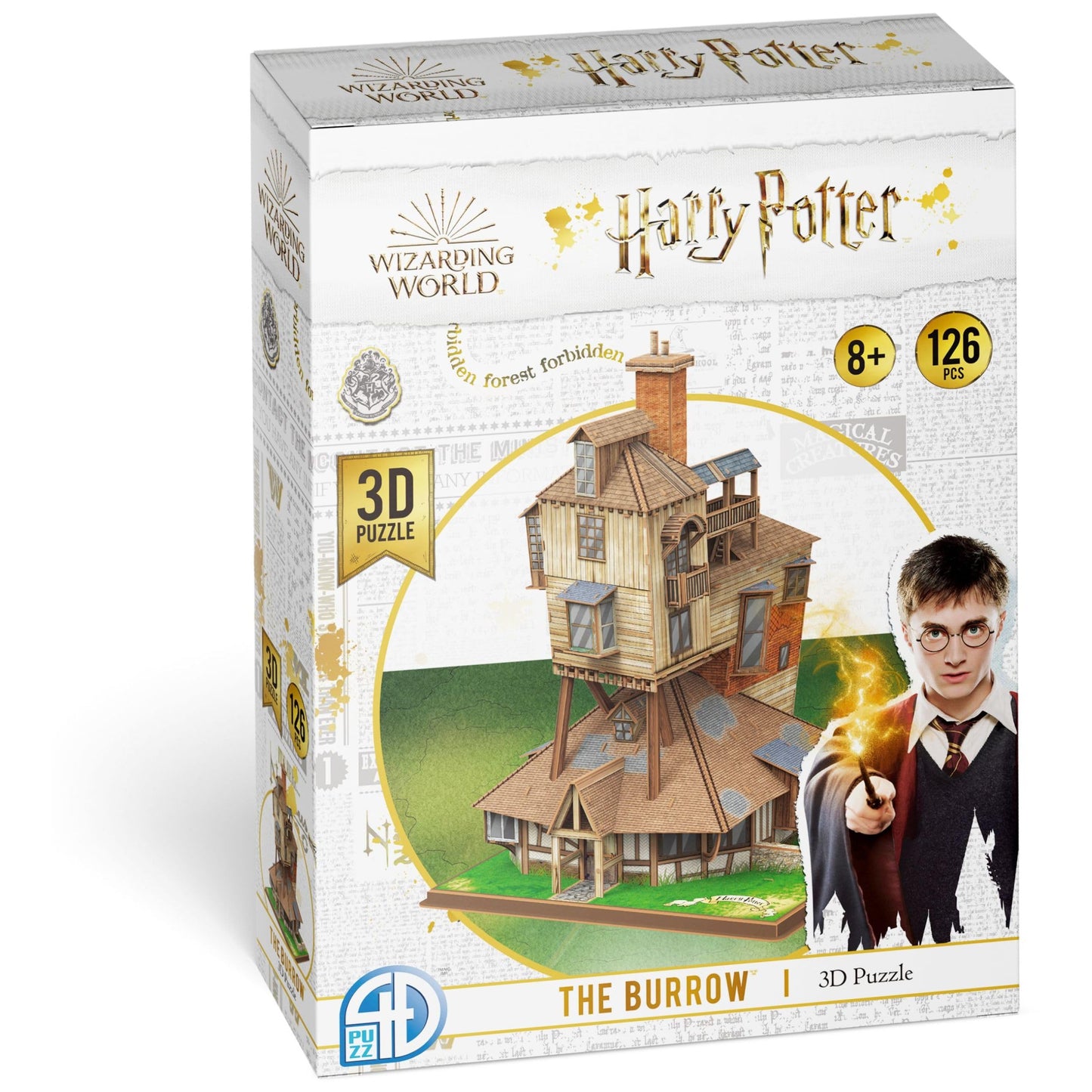 4D Cityscape Harry Potter 3D Paper Puzzles (The Burrow)