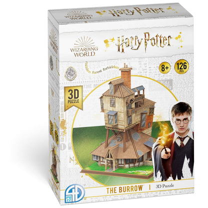 4D Cityscape Harry Potter 3D Paper Puzzles (The Burrow)