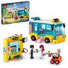 LEGO Friends Heartlake City Bus, Creative Building Toy for Girls & Boys Ages 7 and Up, with a Buildable Bus, Mobility Scooter and 3 Minidolls,