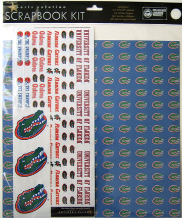 Sports Solution Florida Gators Scrapbook Page Kit