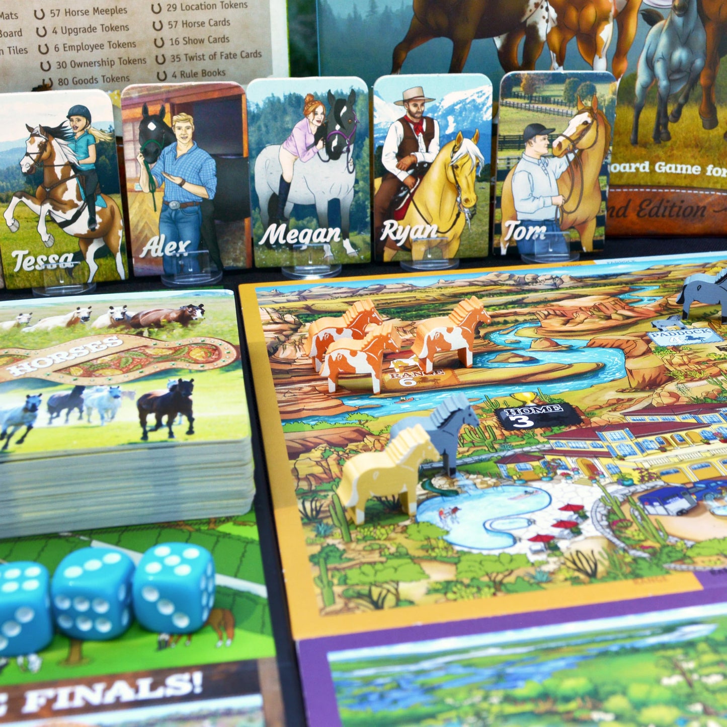Fantasy Ranch Board Game