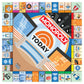 Monopoly: Today Board Game, Buy, Sell & Trade Studio1A, Today Plaza & More, Includes 6 Collectible Mover Tokens - Today Coffee Mug, Umbrella, Camera