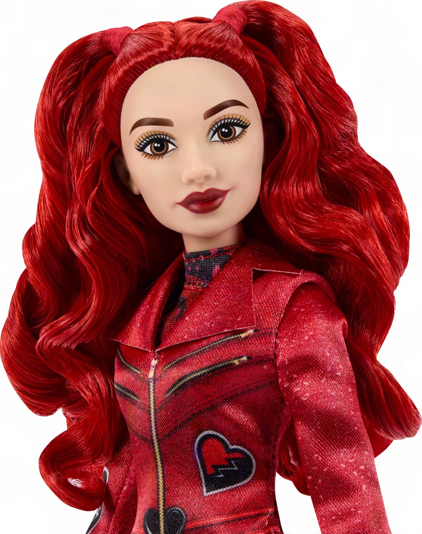 Mattel Disney Descendants: Wicked Wonderland Singing Red Doll with Movie-Inspired Clothes, Sings “Perfect Princess” in English