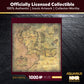 AQUARIUS Lord of the Rings Heat Stamp Gold Foil 1000 Piece Jigsaw Puzzle