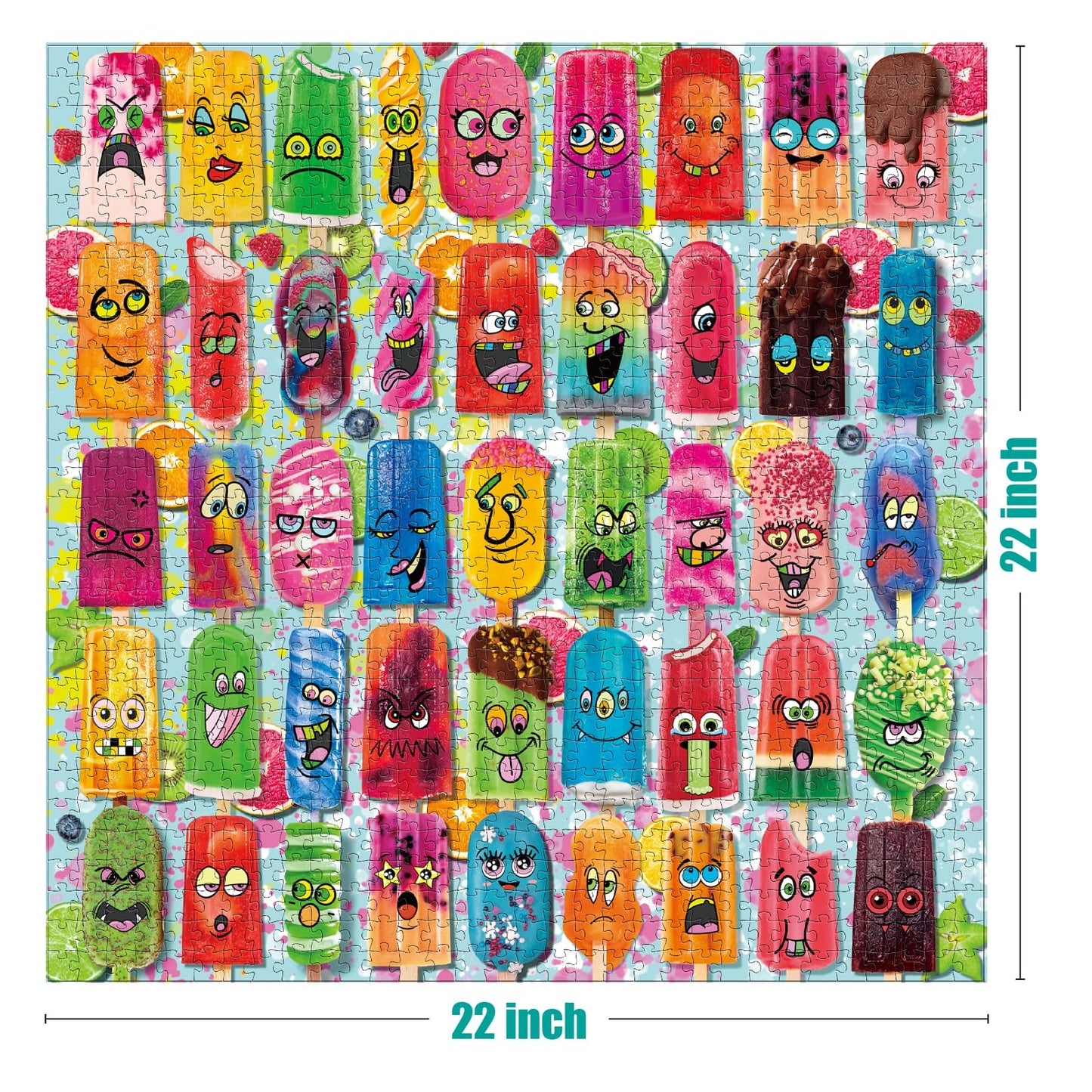 Antelope - 1000 Piece Puzzle for Adults, Popsicle - Jigsaw Puzzles 1000 Pieces, High Resolution, Matte Finish, No Dust