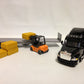 Peterbilt 387 Flatbed w/Forklift & Hay Bale Diecast 1:43 Replica,New Ray Toy SS-15123J