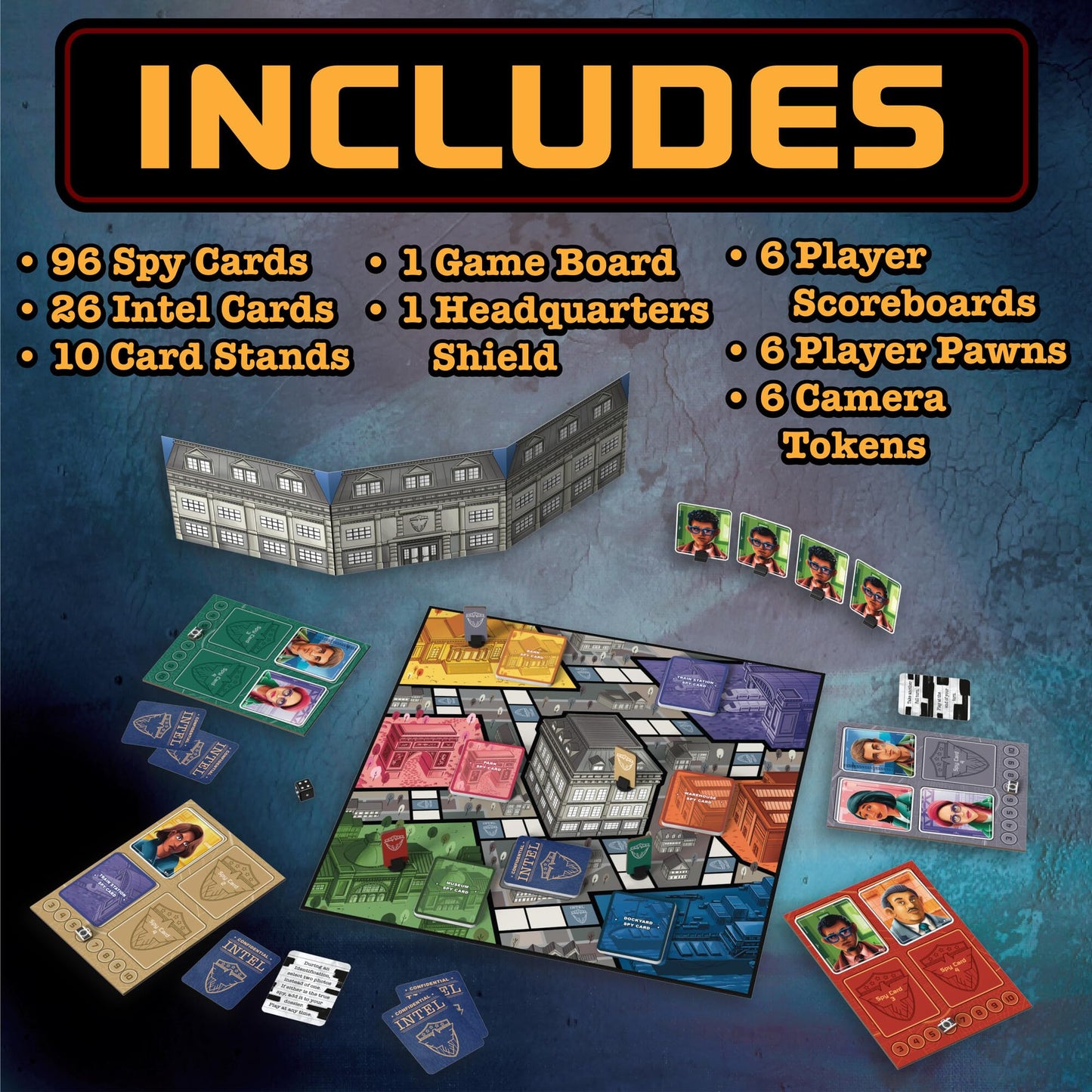 MindWare Mission: Spy Detective Family Board Game - Spy Game for 8 Year Olds and Up