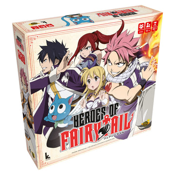 Japanime Games Heroes of Fairy Tail | from The Publisher of Champions of Midgard | Assemble Your Team and Become The Hero Fiore Deserves | 2-4 Players