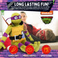 Jay Franco Nickelodeon Teenage Mutant Ninja Turtles Donatello Plush Pillow Buddy - Super Soft Stuffed Character Pillow - Polyester Microfiber, 26
