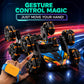 8 Wheels Hand Controlled RC Stunt Car, Gesture Sensing Car for Boys 6-12