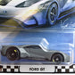 Mattel Hot Wheels Boulevard Ford GT, Gray
