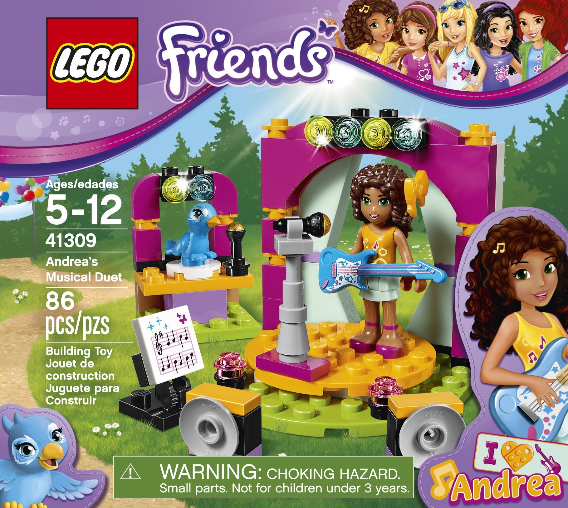 LEGO Friends Andrea's Musical Duet 41309 Building Kit