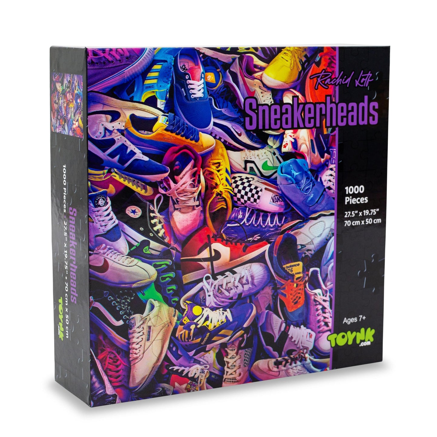 Sneakerheads 1000-Piece Jigsaw Puzzle | Fun Brain Teaser, Toys & Games | 28 x 20 Inches