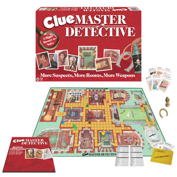 Clue Master Detective, Largest Clue Game Ever, by Winning Moves Games USA