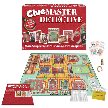 Clue Master Detective, Largest Clue Game Ever, by Winning Moves Games USA