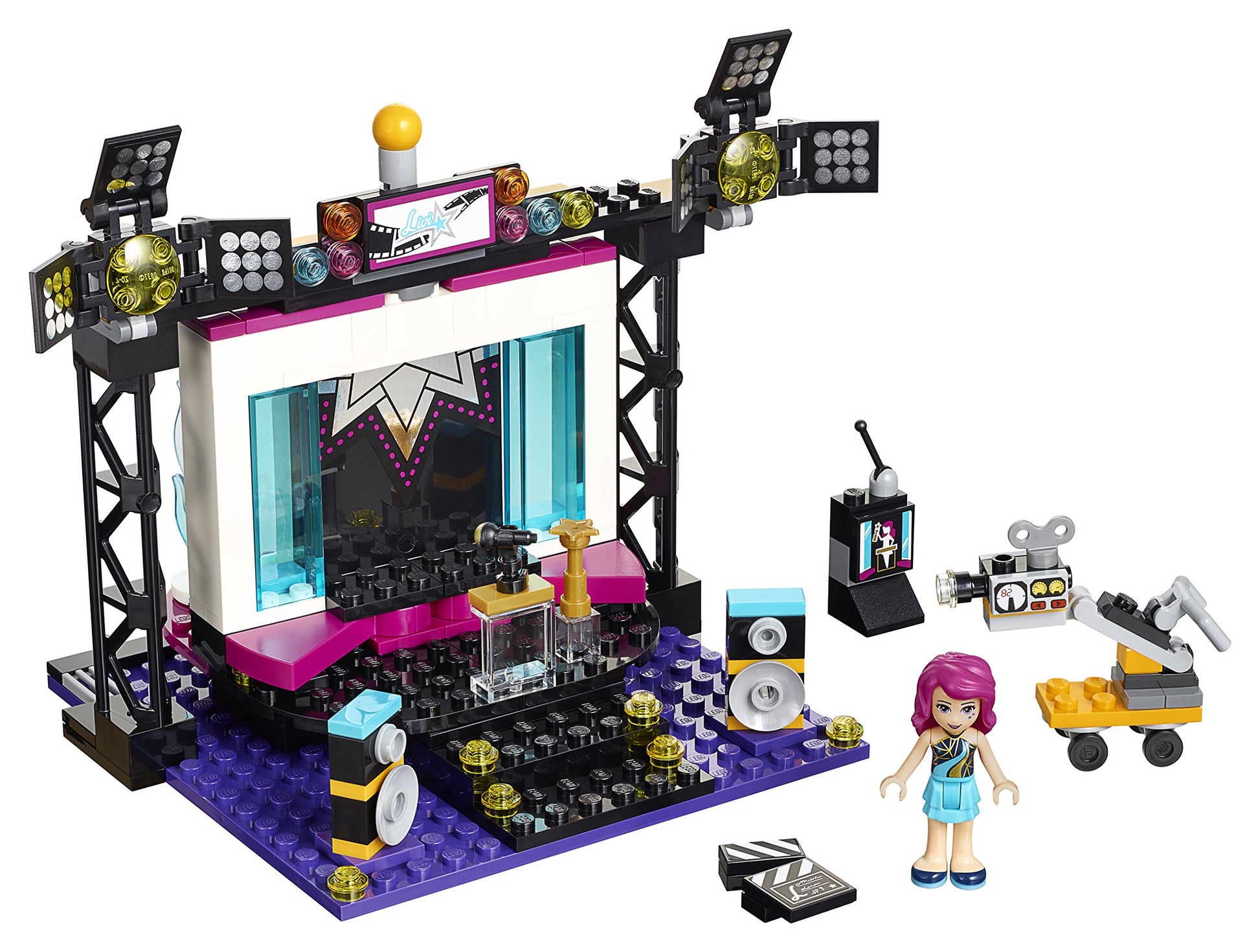 LEGO Friends Pop Star TV Studio Kit (194 Piece)